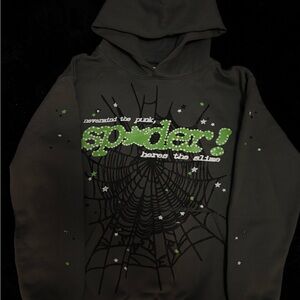 Gray Spider Hoodie